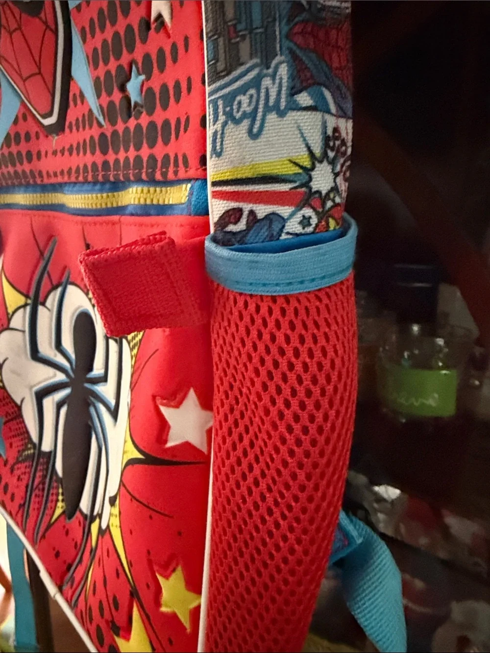 Superhero Spider marvel Backpack - Red